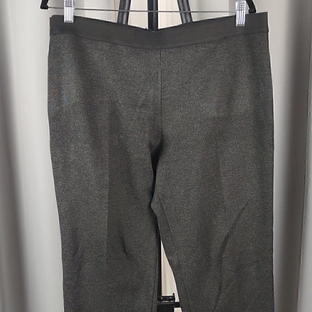 Gibson Latimer Women's Back Zip Gray Slacks Size Large - Picture 2 of 10